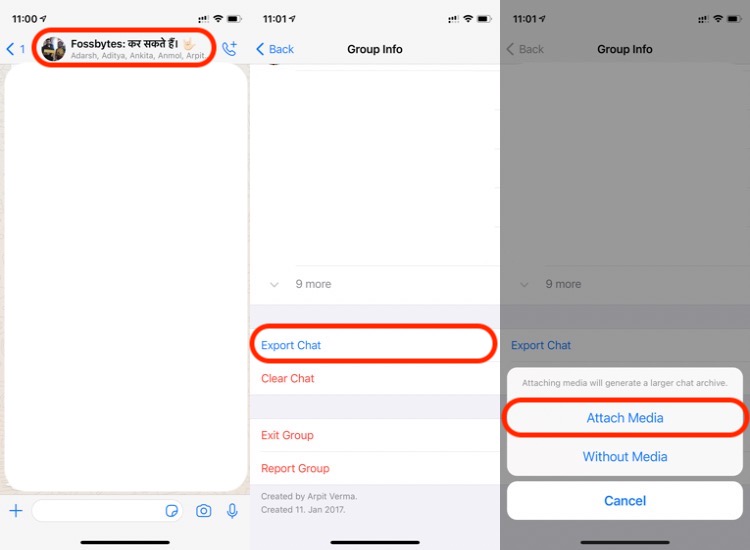 1. how to export WhatsApp chats to Telegram on iOS