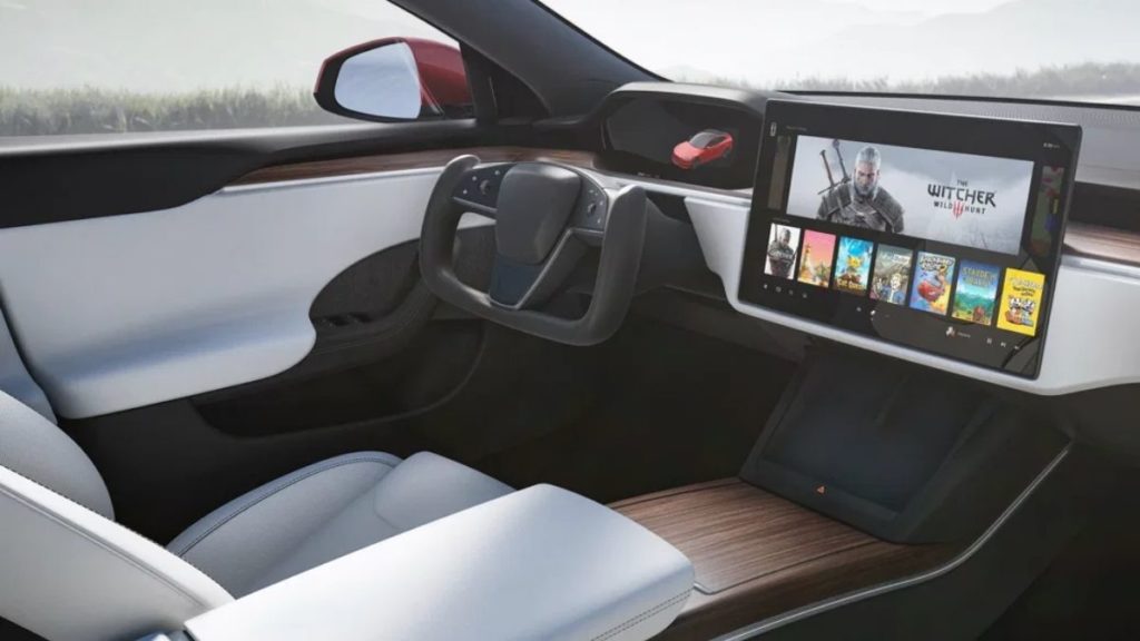 2021 tesla model s interior