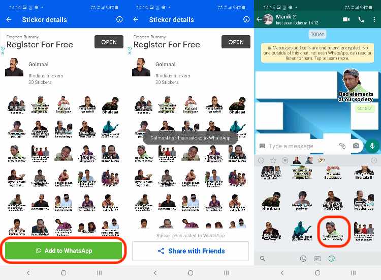 5. How to get third-party WhatsApp Stickers on iOS- 1