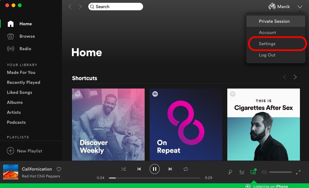 download local files from spotify to desktop