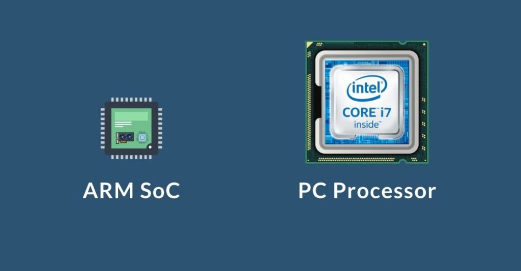ARM vs PC processor - What's the difference between Qualcomm snapdragon and samsung exynos.