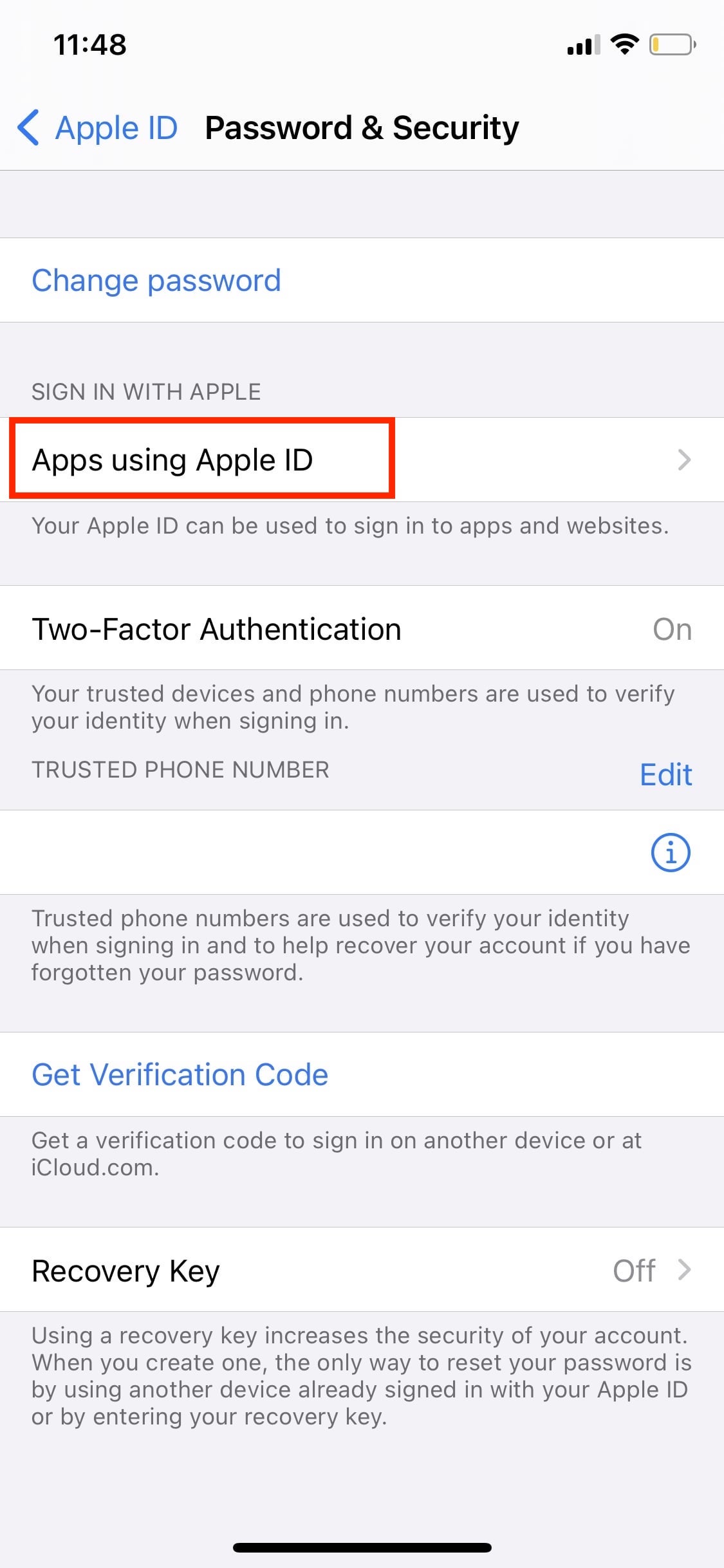 Apps using Apple ID1