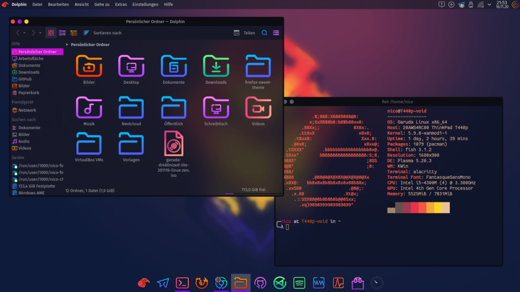 Garuda KDE Dr460nized