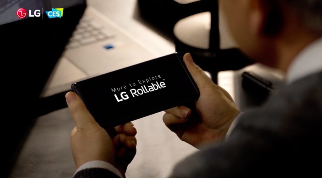 LG Rollable at CES 2021