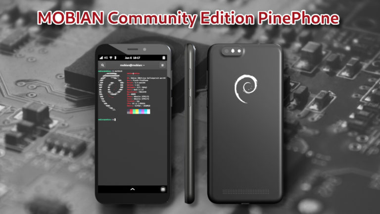 Next Linux PinePhone Community Edition Will Feature Mobian OS