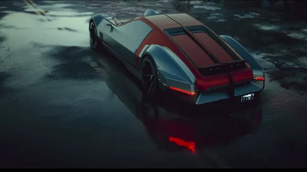 Rayfield Aerondight S9 Guinevere - Most expensive Cyberpunk 2077 car