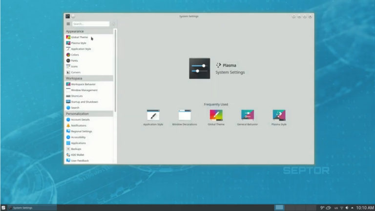 Septor Linux 2021 Released With Kernel 5.9.15 And KDE Plasma 5.20.4
