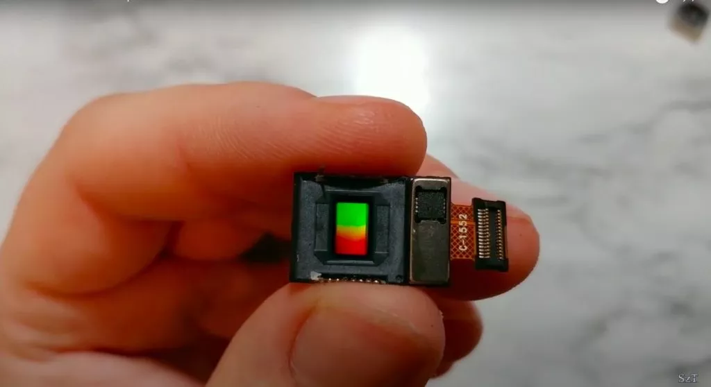 qué hay dentro de la cámara de un teléfono inteligente - Sensor