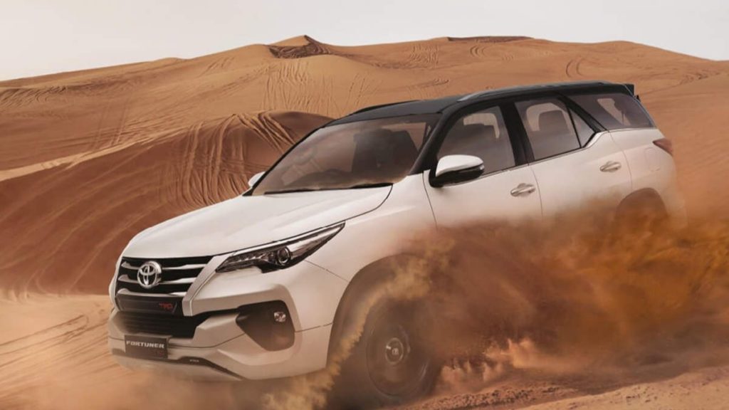 toyota fortuner full size SUV