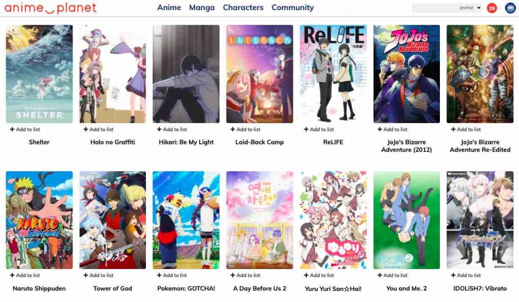 Anime-planet_free-sites-to-watch-anime-online