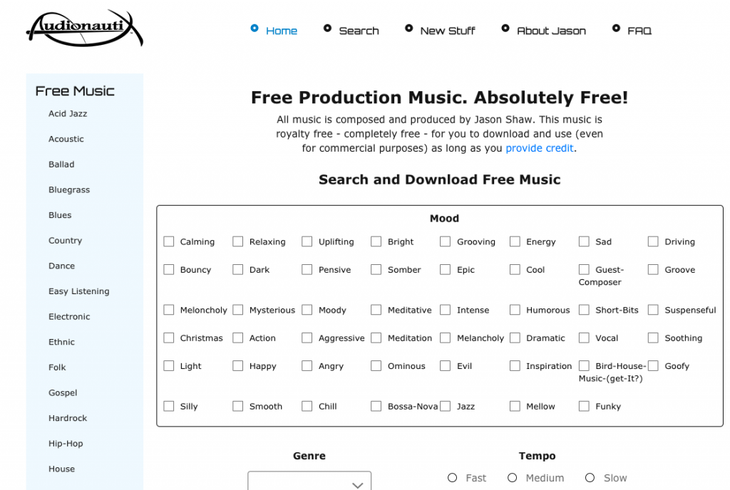 Free music download sites