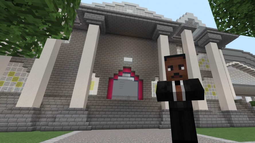 Big tech and Black History month- Microsoft Minecraft gallery with Martin Luther King