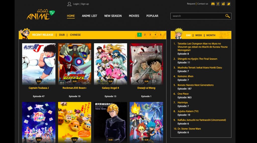 Gogoanime streaming site