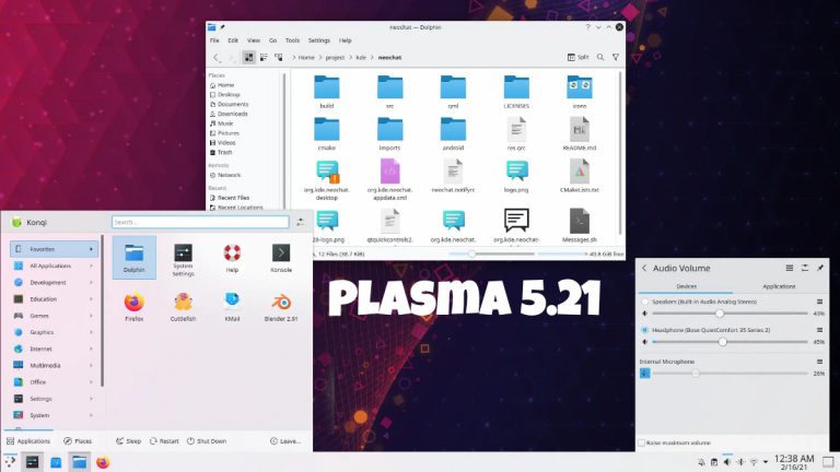 KDE Plasma 5.21 Arrives With Breeze Twilight Theme, New App Launcher