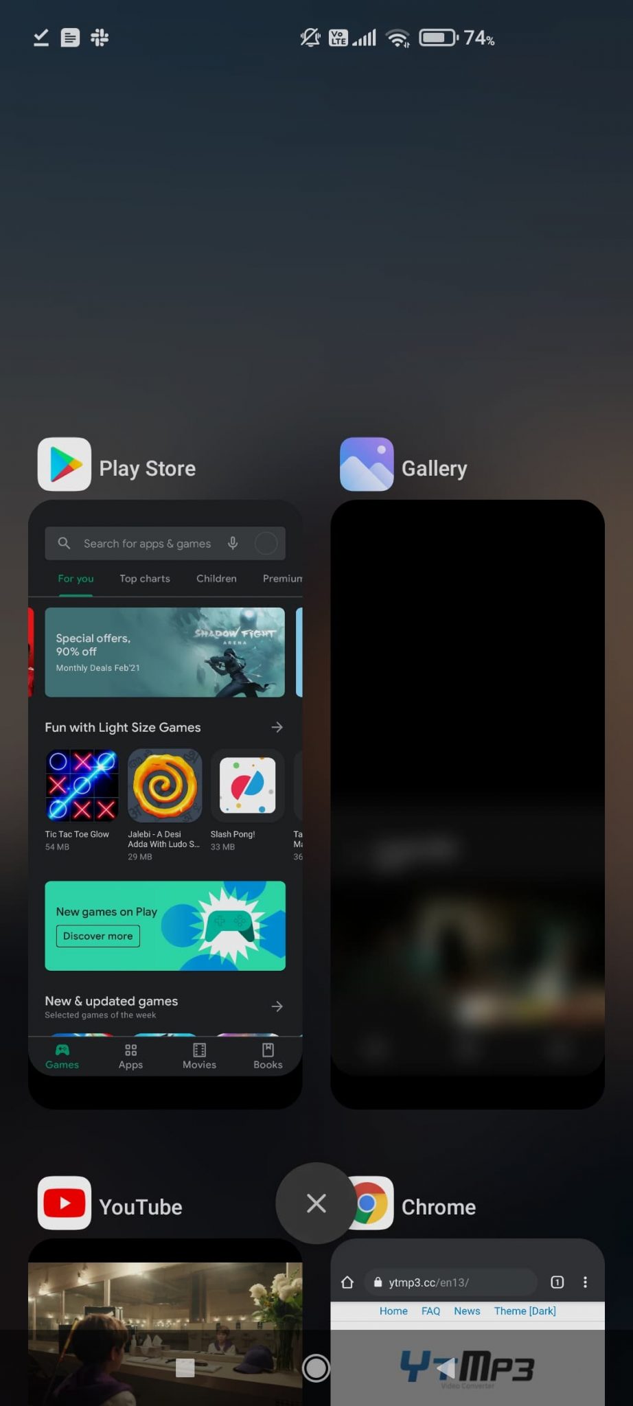 How to use split screen on android and run two apps side by side 