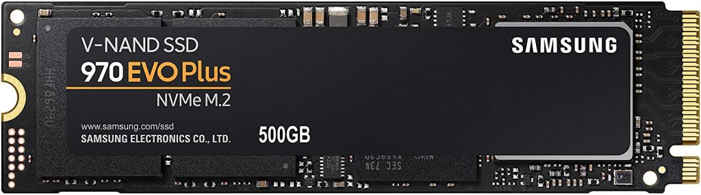 Samsing 970 Evo Plus - Best SSDs for Gaming/Daily usage