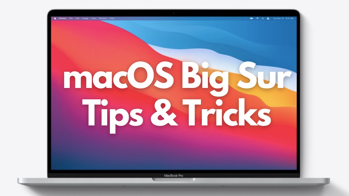 macos big sur fresh install