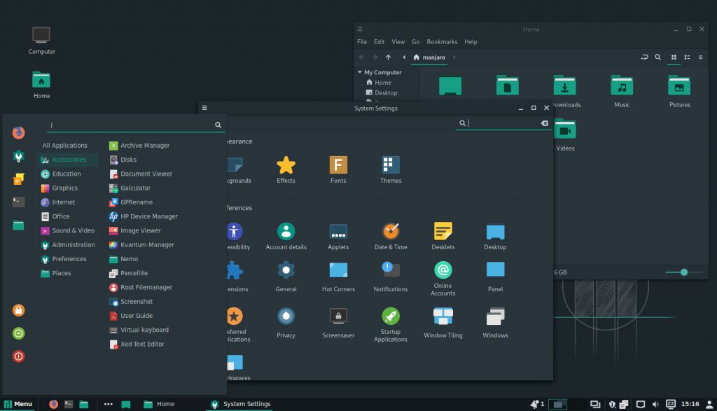 manjaro - best gaming distro 2021