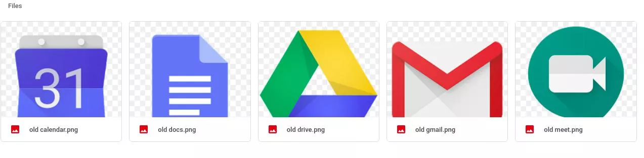 íconos antiguos de Google: "cómo recuperar los íconos antiguos de Google si no te gustan los nuevos"