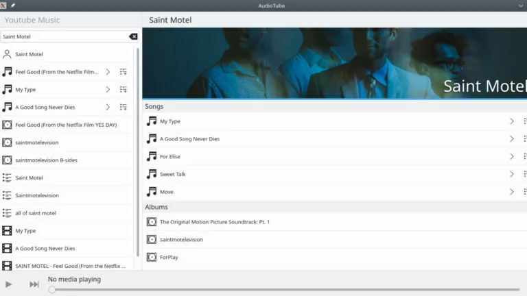 AudioTube Is A YouTube Music Client For Linux-Based OS And PinePhone