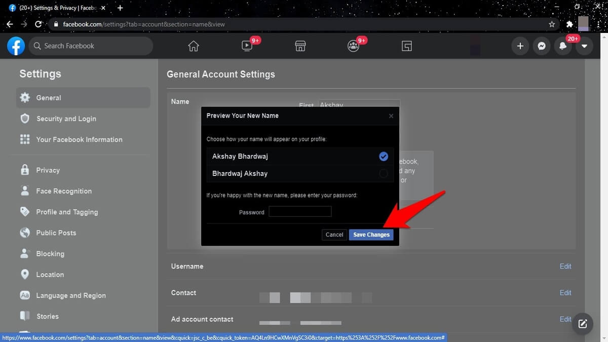 How To Change Your Name On Facebook In 2021?