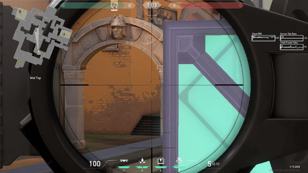 Crosshair placement and eDPI in Valorant