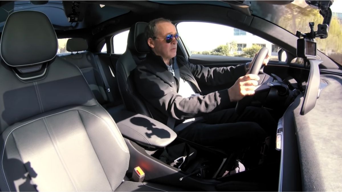 See What Happens When Lucid Motors CEO Takes Out Air On A Test Drive