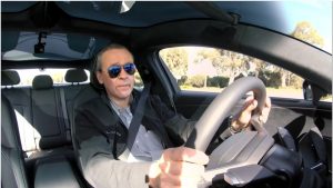 Lucid Motors CEO Peter Rawlinson Test Drives sedan Air