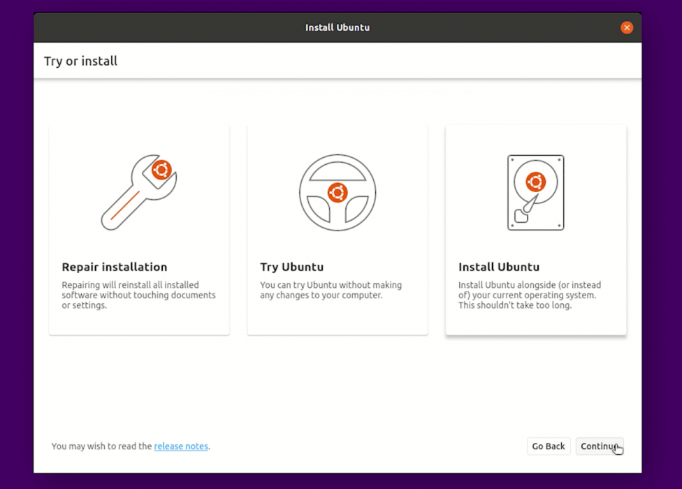 Ubuntu Desktop Installer
