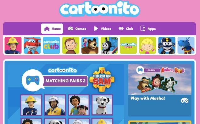 cartoonito - free cartoon shows