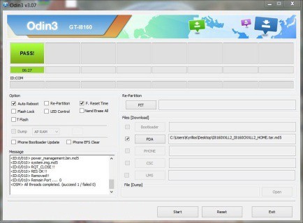 how to manually install Android 11 using Odin1