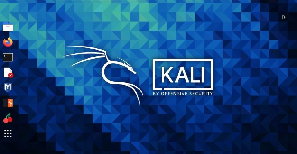 kali linux - best raspberry pi distros