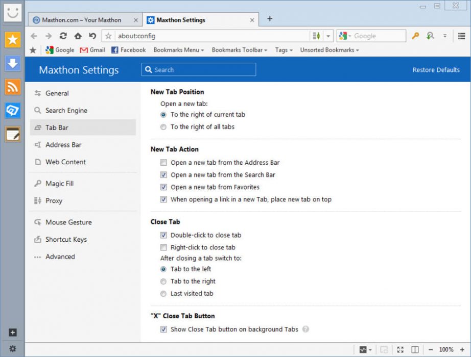 Maxthon Cloud Browser
