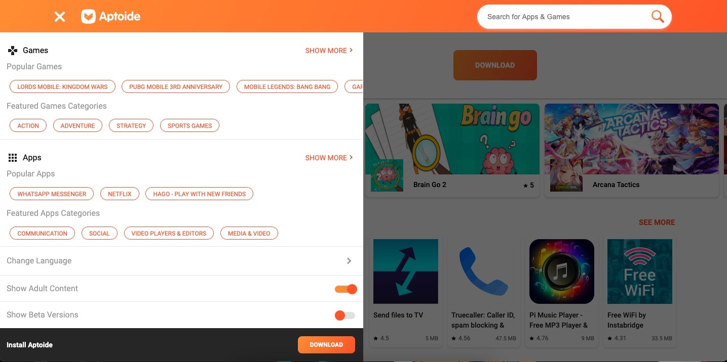 Aptoide app store1-min