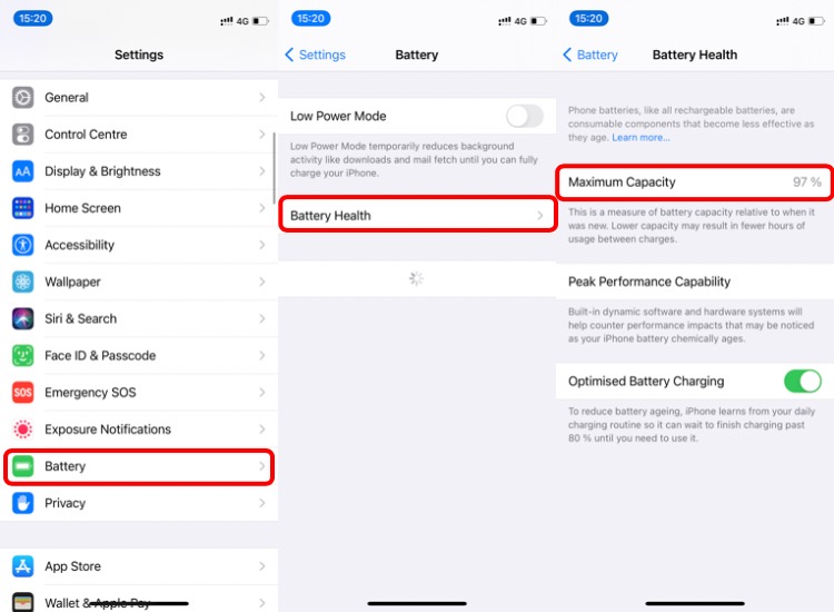 Buy a used iPhone- How to check iPhone battery health