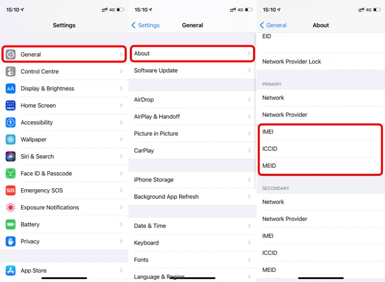 Buy a used iPhone- How to find IMEI number on iPhone