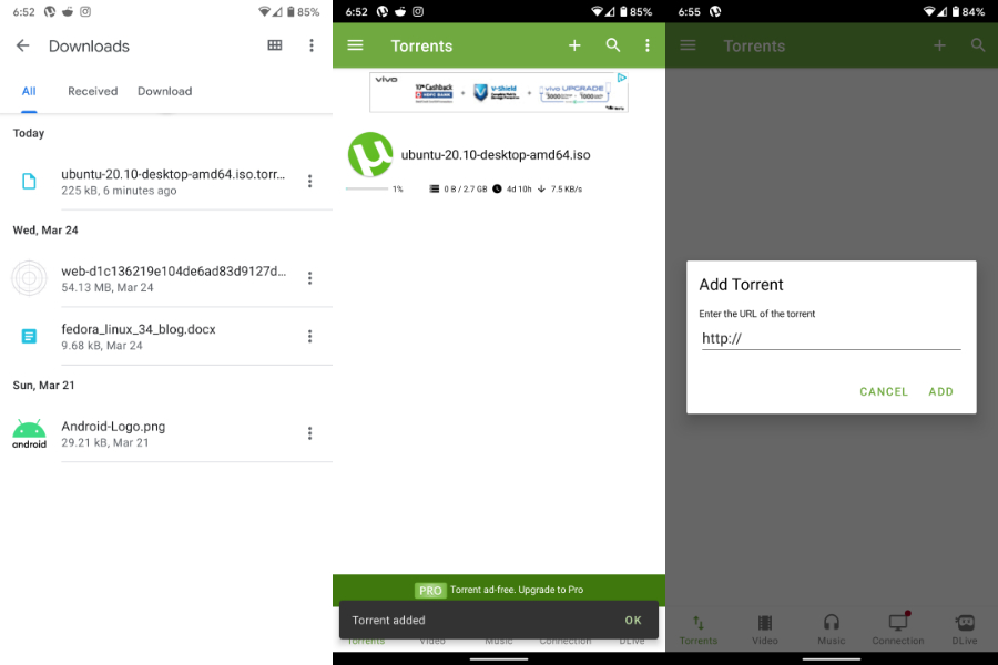 Download Torrents on Android Device