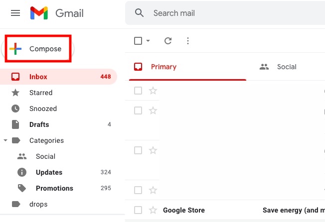 Gmail Compose email