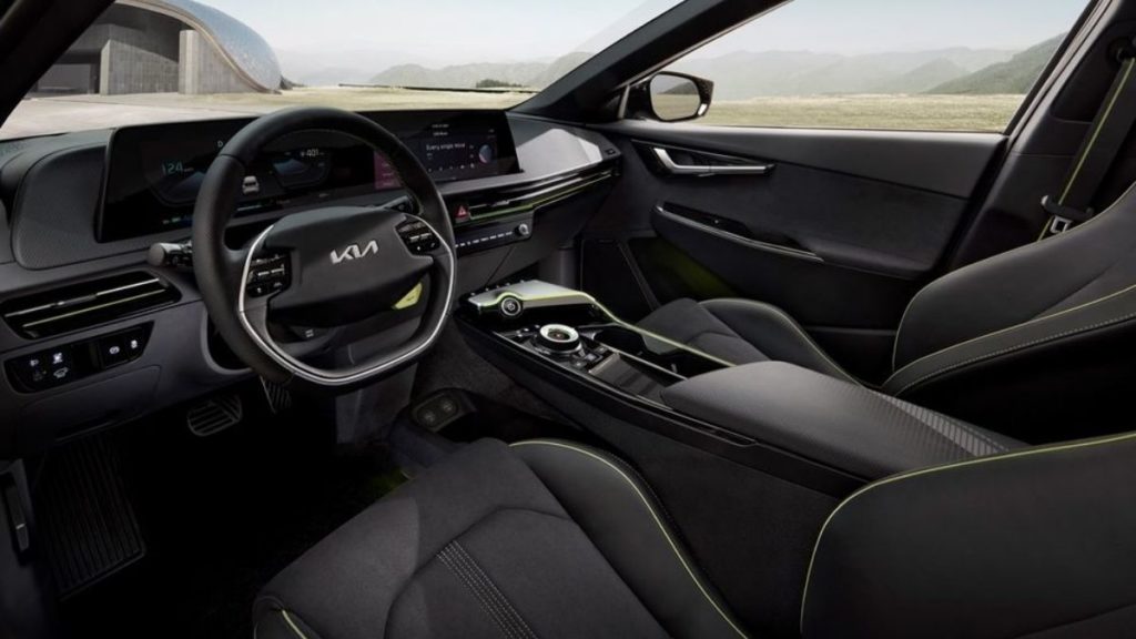 Kia EV6 electric interior