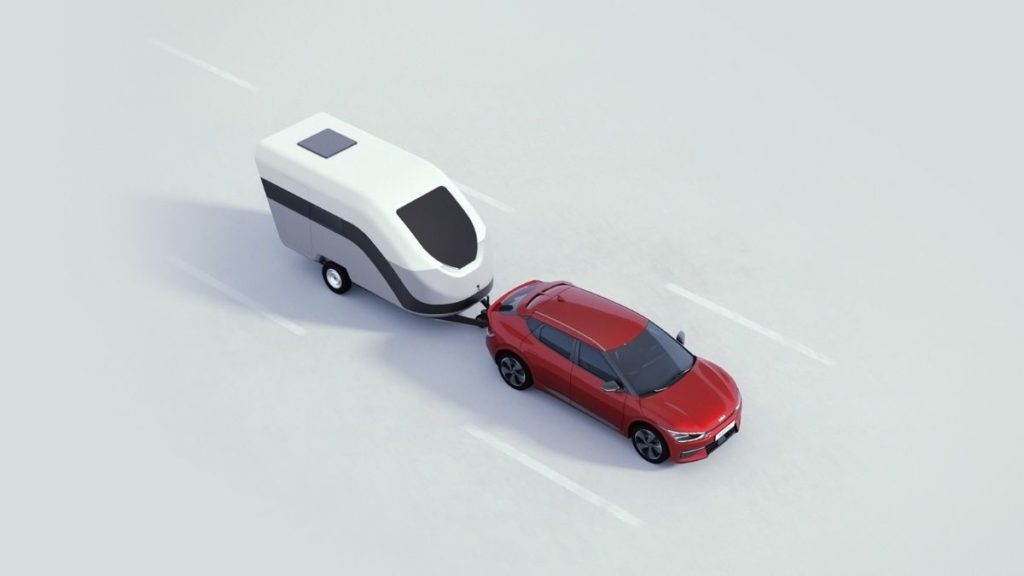 Kia-EV6-new-electric-car-towing-capacity