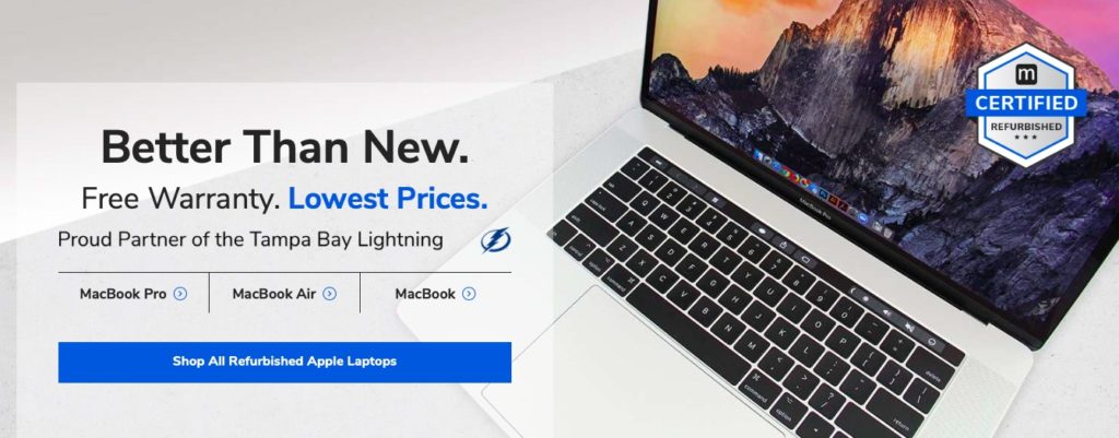 Refurbished vs used MacBooks- A screenshot from Mac of all trades