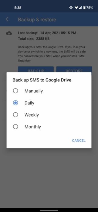 How To Backup Your SMS And Restore Them On Android?