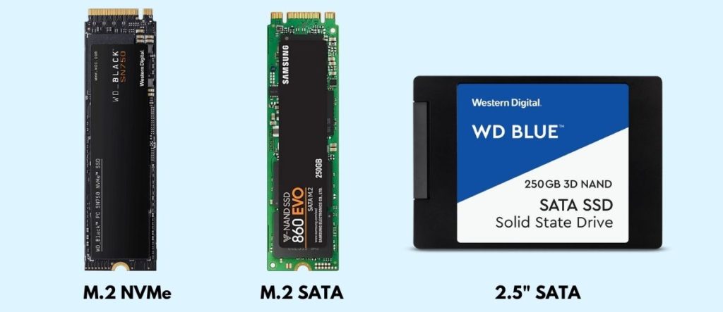 SSD types