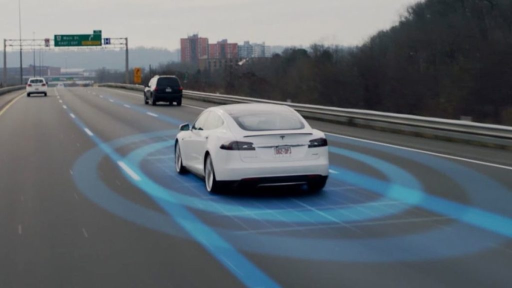 Tesla Autopilot advance driving assistance software