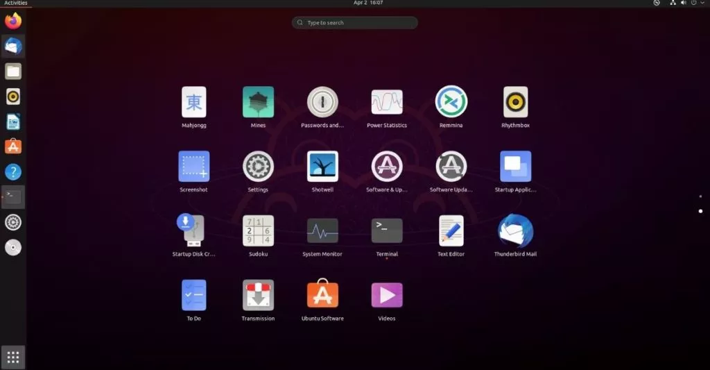 Ubuntu 21.04 GNOME 40 apps