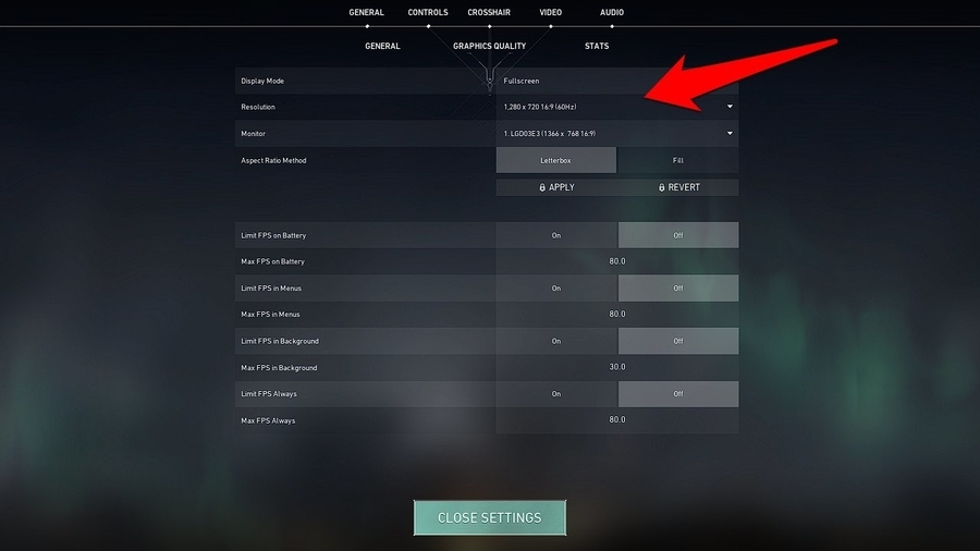 Best Valorant settings for fps and lower system latency