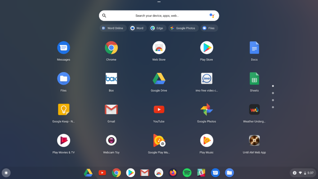 chrome os operating system