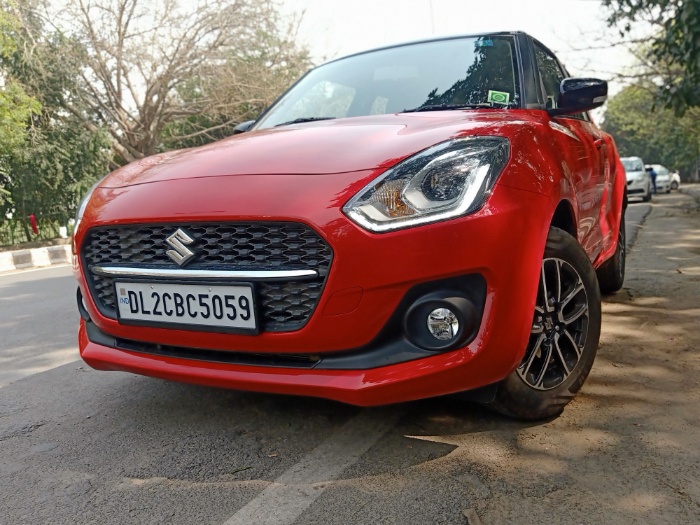 front view and ground clearance maruti swift