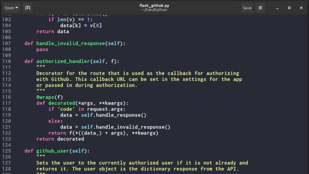 text editor for coding linux