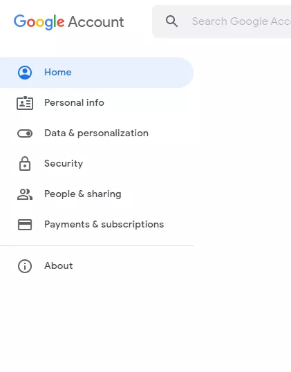 1 Google Account Data And Personalization